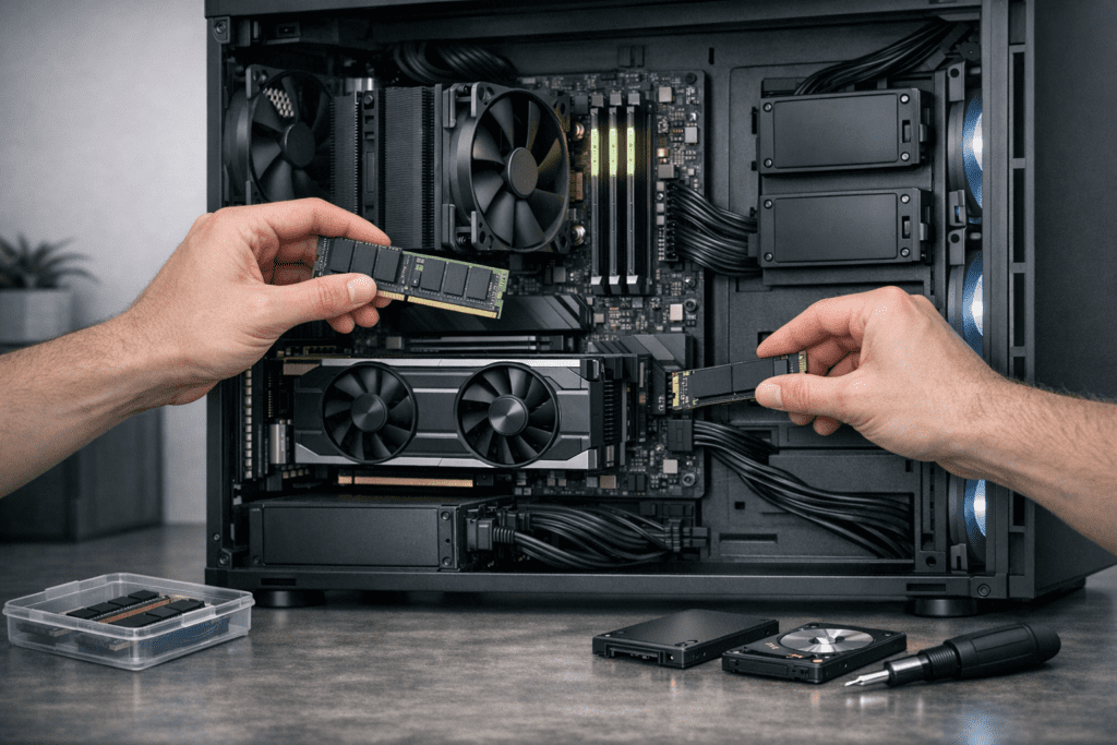 Actualizaciones estratégicas de hardware sin gastar demasiado