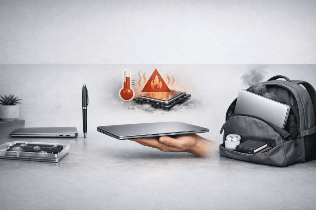 Características principales de una laptop ultrabook delgada y ligera