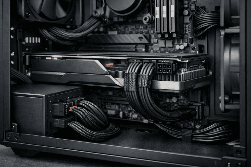Compatibilidad eléctrica de la fuente de poder con los componentes de la PC