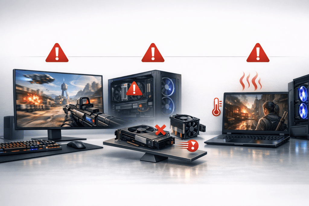 Errores comunes al configurar resolución y FPS en juegos