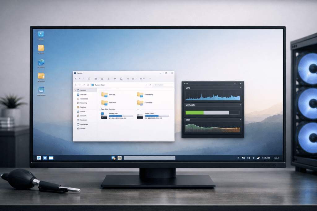 Sistema operativo optimizado para reducir el desgaste del hardware