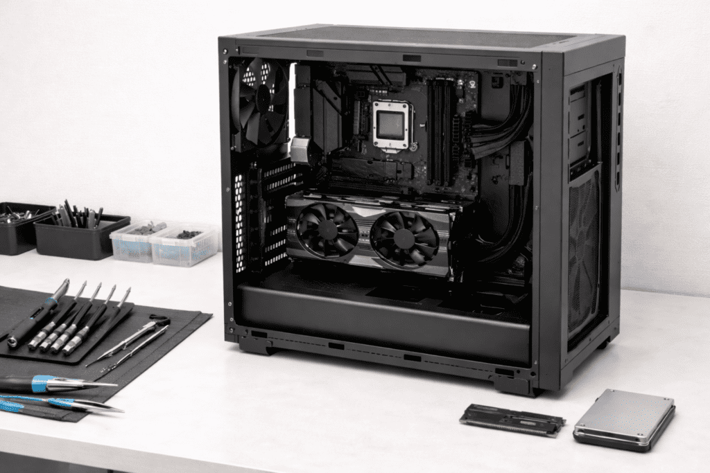 Proceso de ensamblaje de una PC de escritorio paso a paso