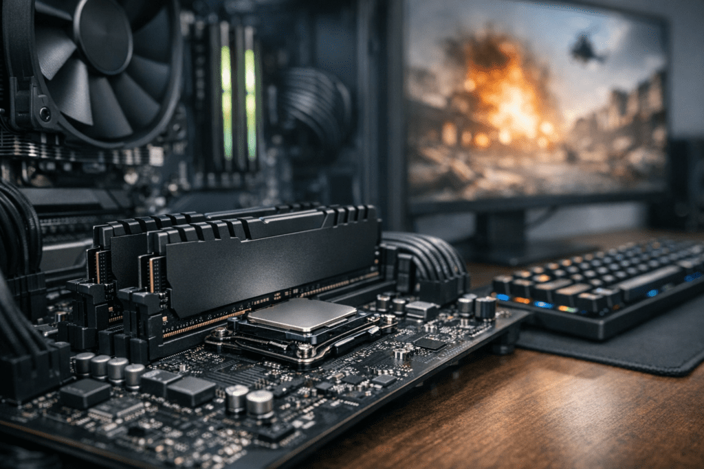 SSD NVMe en PC gamer para reducir tiempos de carga y mejorar la experiencia