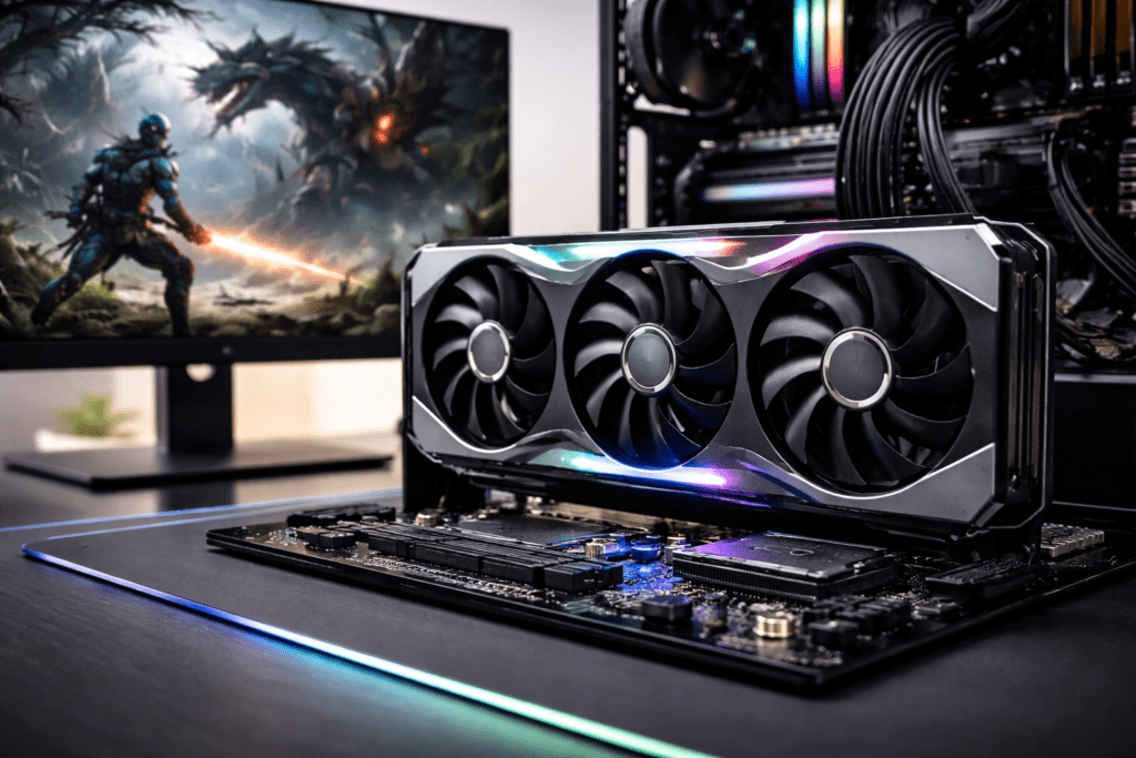 Tarjeta gráfica como principal motor gráfico de una PC gamer