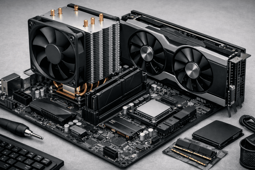 Compatibilidad entre componentes al actualizar una computadora