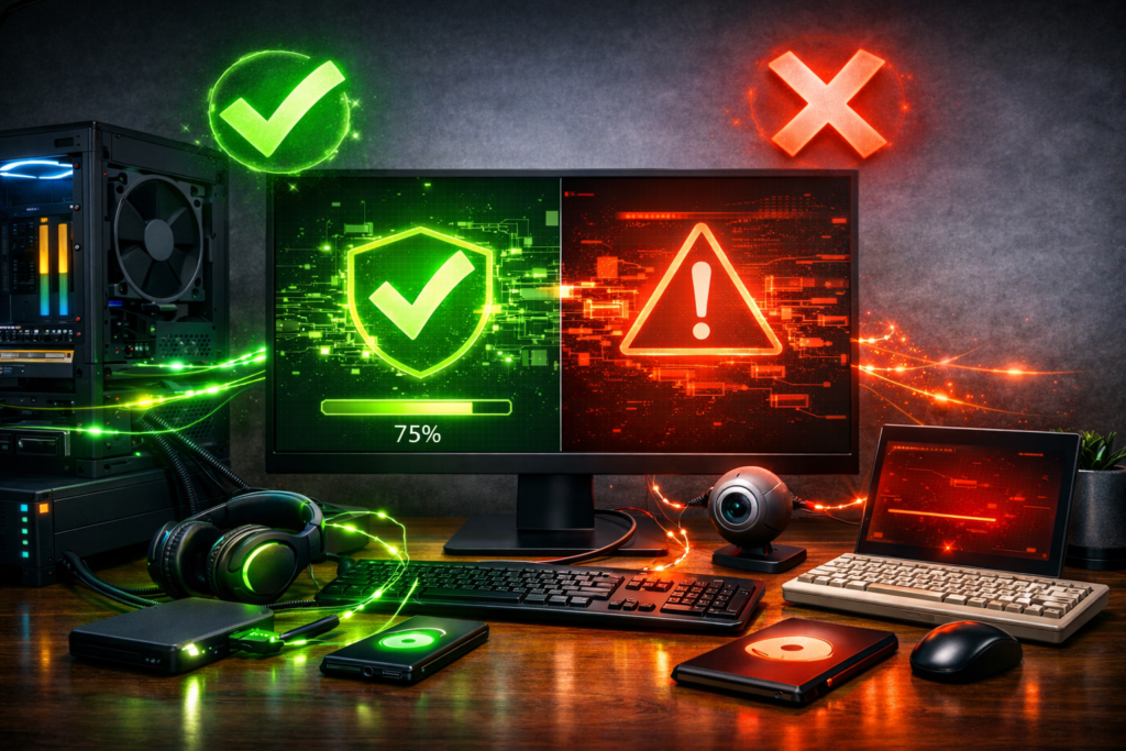 Compatibilidad entre hardware y software en una computadora
