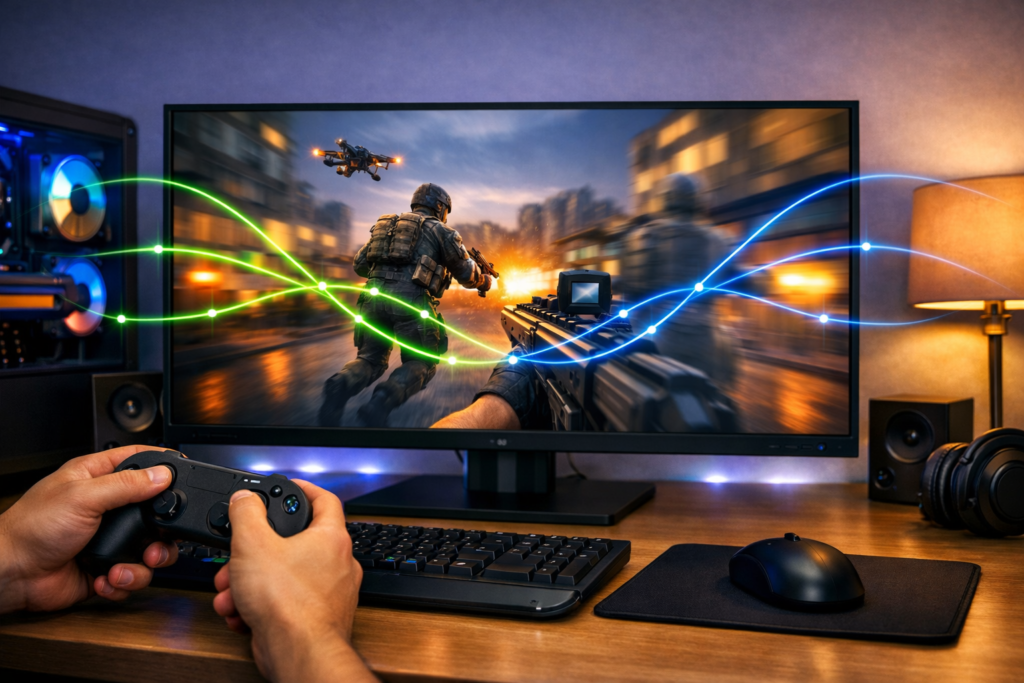 Tecnología G-Sync o FreeSync evitando cortes de imagen