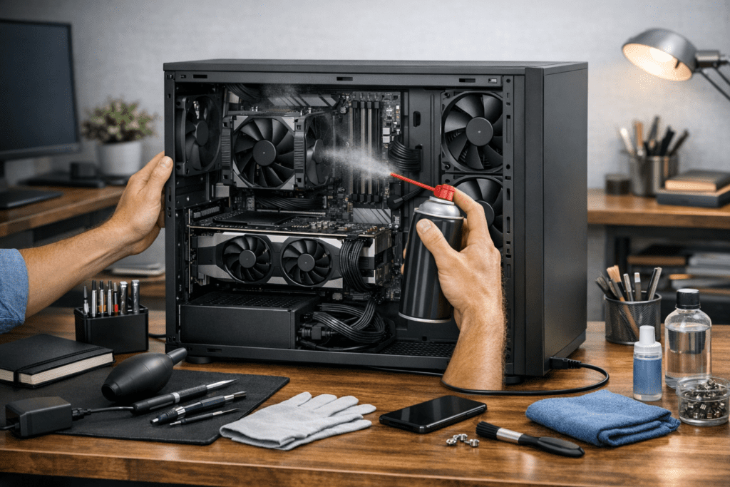 Mantenimiento preventivo básico en una PC de escritorio