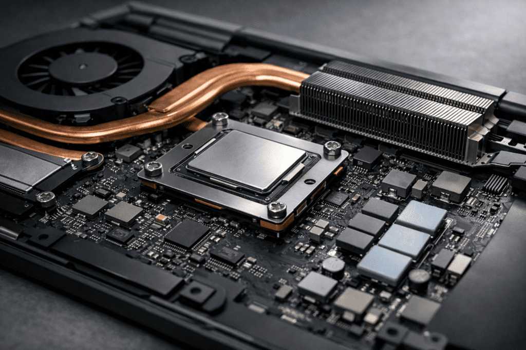 Procesador de laptop como base del rendimiento a largo plazo