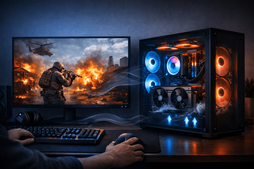 Control de ruido en un PC gamer bien refrigerado