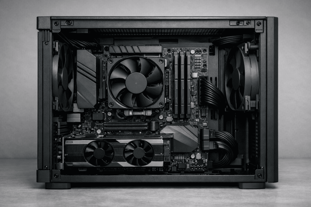 Tarjeta madre Mini ITX para computadoras compactas de alto diseño