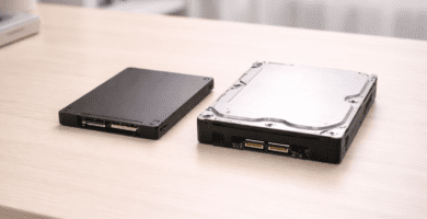 Unidades SSD y HDD como sistemas de almacenamiento de computadora