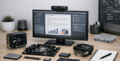 Proceso educativo para elegir componentes de hardware