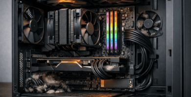 Compatibilidad correcta entre componentes de PC ensamblados en un mismo sistema