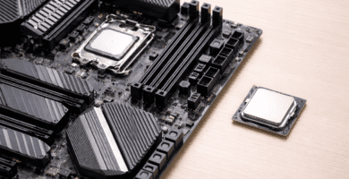 Procesador CPU como componente central de una computadora