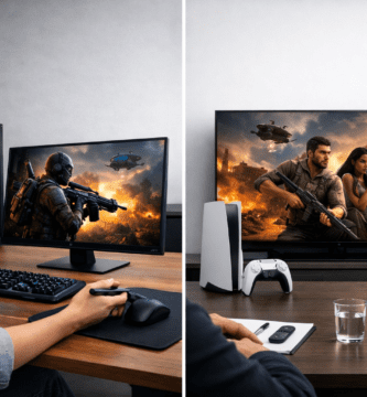 Comparación técnica entre jugar en PC y jugar en consola